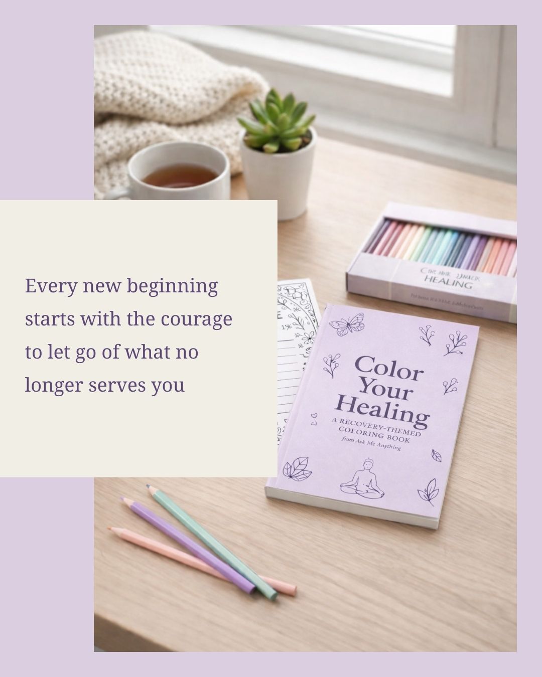 One Day At a Time: Coloring Book